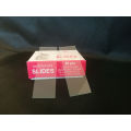 7102 Plain education microscope slides cuted edges